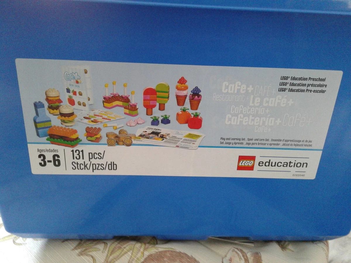 Retired rare Lego item 45004 131 pc Cafeteria Play and learning