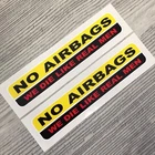 No Airbags - we die like real men JDM window turbo drift vinyl sticker decal car