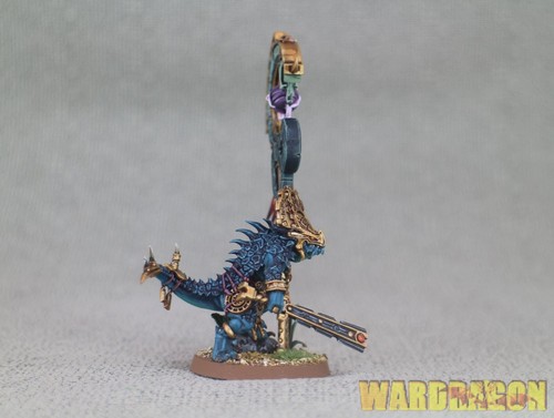 Warhammer AOS WDS painted Seraphon Saurus Astrolith Bearer y32 - Picture 6 of 7