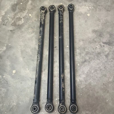 4-2024 POLARIS RZR XP TURBO/XP 1000 RADIUS RODS USED BLACK - Image 1 of 4
