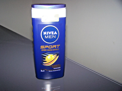 6x250 ml NIVEA MEN Sport Duschgel 24H Fresh Effect, Vitalisierend + Mineralien