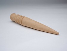 Leather Edge Slicker - Beech Wood