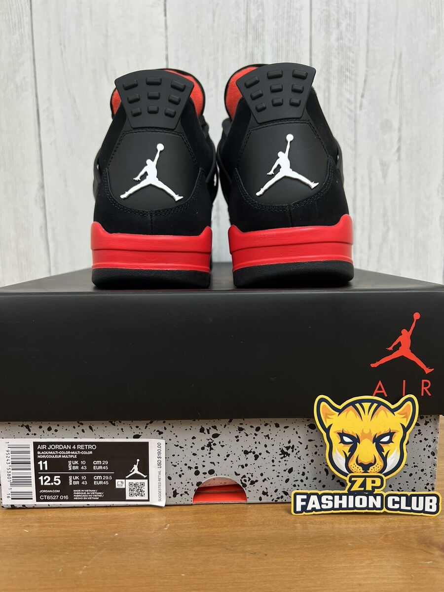 Air Jordan 4 Retro Red Thunder MENS CT8527-016 GS 408452-016 Air Jordan 4 Retro Red Thunder MENS CT8527-016 GS 408452-016