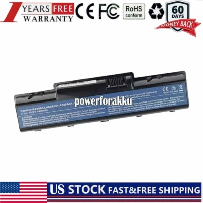 Battery f. Gateway NV52 NV53 NV54 NV56 NV58 ASO9A75,ASO9A90 MS2268 MS2273 MS2274