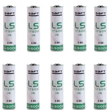 10PCS 3600mAh LS17500 3.6V Battery for SAFT LS17500 CNC Water Meters