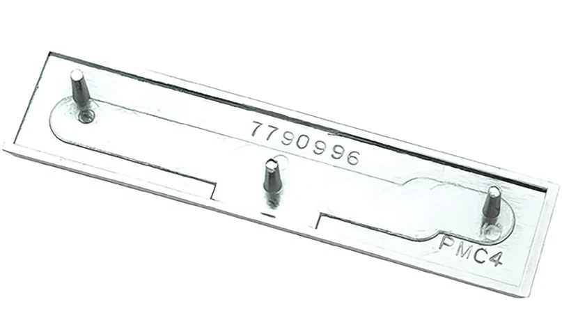 Juego de emblemas de panel de puerta fundido a presión de zinc reproducción OER para Pontiac GTO 1969-1970 Foto 3 de 4