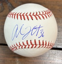 Adam Liberatore Signed Rawlings ROMLB Baseball Beckett Authentic LA Dodgers