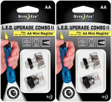 Nite Ize LED Upgrade Combo II Fits AA Mini Maglite (2-Pack)