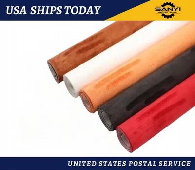 DEALUX-1 Self Adhesive Faux Suede Fabric Wrap Film Stretch Sticker DIY Auto Interior Trim