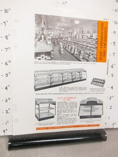 Aurora 1938 automotive supply Gredag lube can store display sales catalog sheet