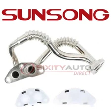 Sunsong Inlet and Outlet Assembly Engine Oil Cooler Hose Assembly for wz