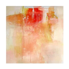 Trademark Fine Art Canvas Wall Art Mila Apperlo Orange 789 Home Decor