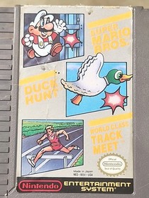 Super Mario Bros Duck Hunt World Class Track Meet Nintendo NES Cartridge Only