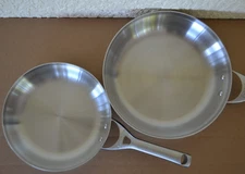 Calphalon Contemporary Stainless Steel 10in &  8in  Frypans