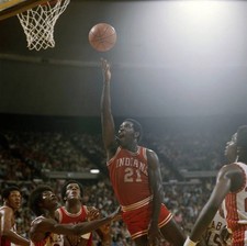 Playoffs Indiana Quinn Buckner in action layup vs Alabama at LSU A- Old Photo