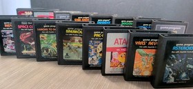 Atari 7800 ProSystem Console &bull; 2 Controllers + Games &bull; Cleaned Tested Working!