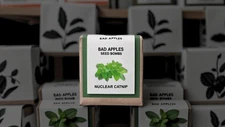 Bad Apples Nuclear Catnip Seed Bombs - Erosion Control  System - 1 Acre Mint
