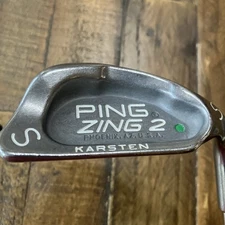 Ping Zing 2 Sand Wedge Green Dot Steel Shaft RH 39”