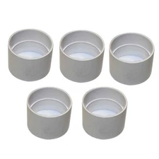 Electrolux, Plastiflex Central Vacuum Cleaner 2" White Stop Coupling (5PK) # SV8