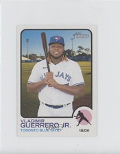 2022 Heritage Oversized Base 1973 Topps /1000 Vladimir Guerrero Jr #OB-VG tv5