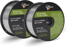 Flux Core Welding Wire .030" -E71T-GS Mild Steel MIG Wire 2 Pounds  2 Packs