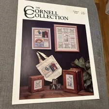 Cornell Collection "Young At Heart" #L-21 Cross Stitch Chart 1989 Vintage OOP