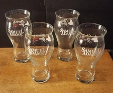 samuel adams signature perfect pint cheers to you red sox nation 4 pack glasses