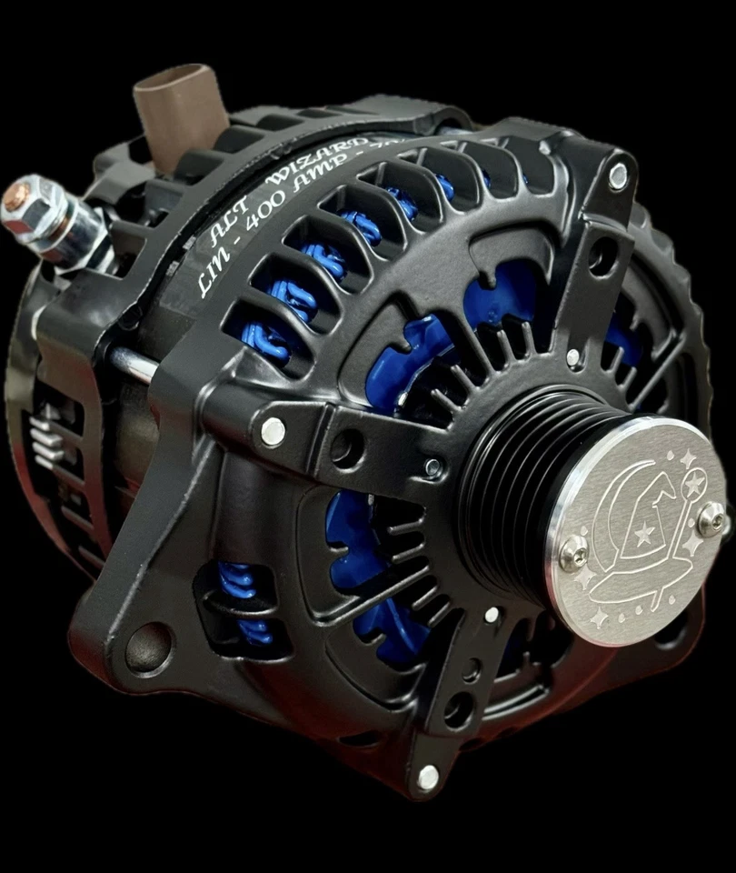 400 amp Alt Wizard High Output Alternator 2021 - 2024 Ford F-150 2.7L 3.5L 5.0L - Image 2 of 4