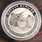 2024 Niue Black Marlin $1 1/2 oz Silver Coin .9999 King Charles III