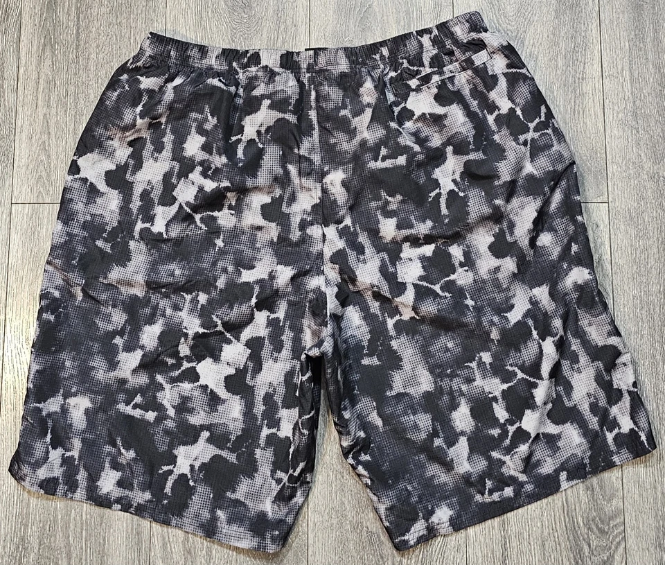Nike VOLLEY Swimsuit Cloud Black Tie Dye Swim Trunks Packable Short Mens Sz 3XL - Image 2 of 4