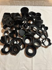 Camera Lens Hoods, Other Lens Parts Lot New Old Stock, Canon/Tiffen/Minolta, 50 