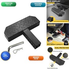 KAYCENTOP Universal Hitch Step 2 Inch Receiver, Anti Slip Tow Bumper Step