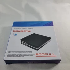 Roofull Pop-Up Mobile External Optical Drive 3.0 USB 5Gbps