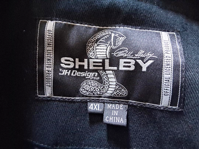 NEW JH Design Carroll Shelby Cobra Racing Twill Embroided Jacket