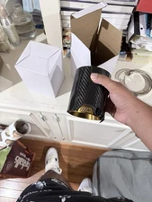 Monaco motors 63mm M3 Exhaust Tips Carbon Fiber/Gold