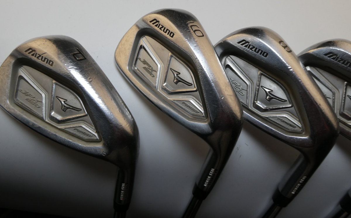 Mizuno JPX 850 Forged Iron Set 5-PW XP 115 S200 Stiff Steel RH
