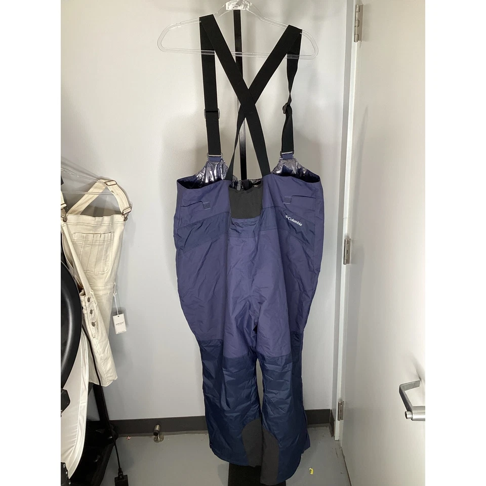 Babero Columbia Iceventure para mujer azul marino Omni-Tech snowboard/esquí - 3XL regular - nuevo Foto 4 de 4