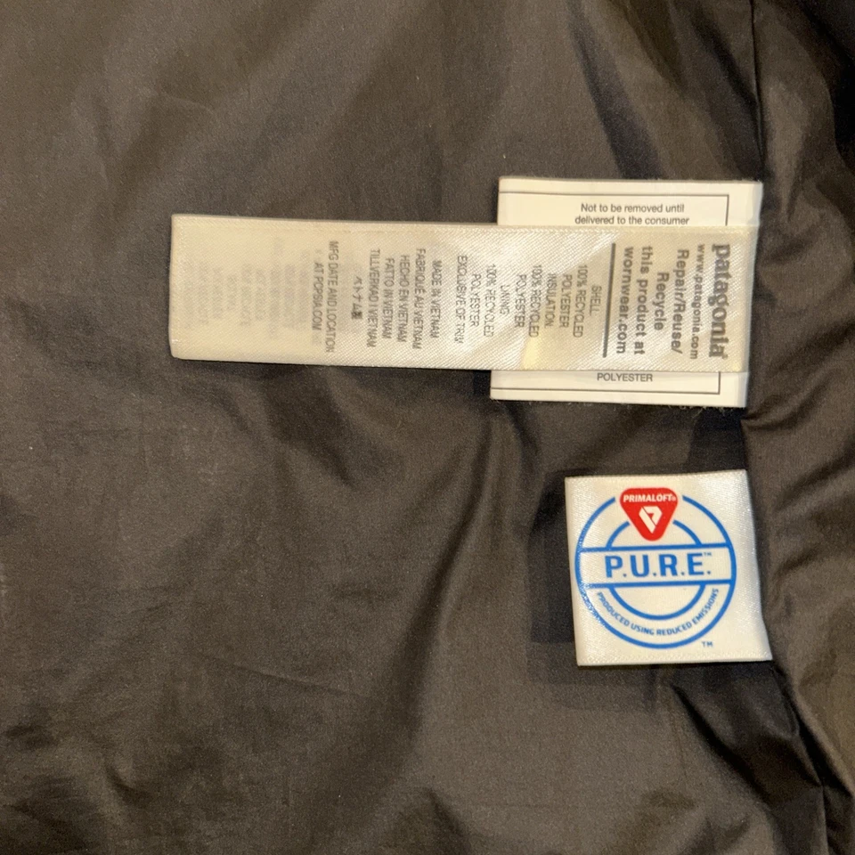 Chaqueta acolchada Patagonia Nano Puff Brick - Gris medio - ¡USADA EN EXCELENTE ESTADO! Foto 3 de 4