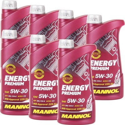 7 LITER 5W-30 MANNOL ENERGY PREMIUM MOTORÖL 5W30 ÖL LL-04 229.51 505.01 DEXOS2