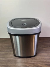 Nine Stars 3.2gal/12L Stainless Steel Motion Sensor Trash Can (DZT-12-9) Works!