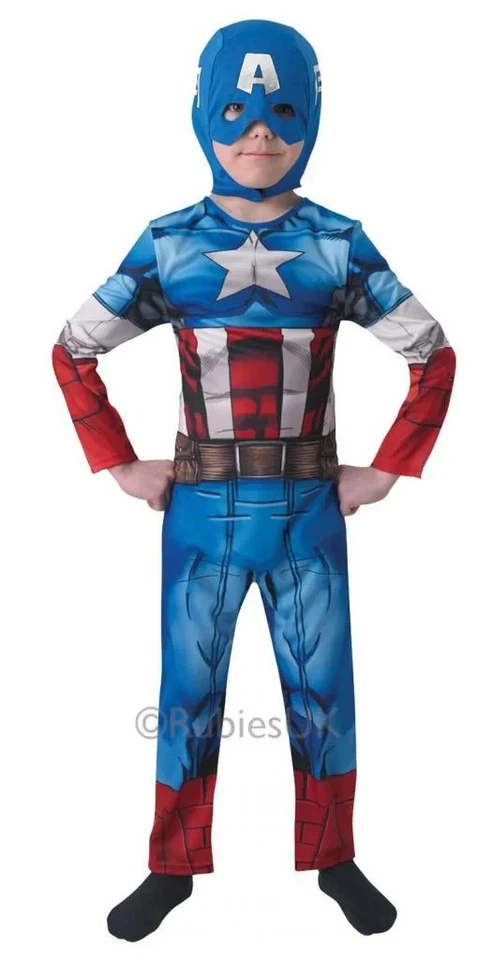 Rubie's Marvel Avengers Assemble Captain America 3-4 Years Kid's Costume 610261 - Image 3 of 4