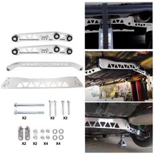 Rear Lower Control Arm Subframe Brace Tie Bar Fit For Honda Civic 92-95 Eg