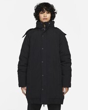 Nike Jordan Essentials Down Fill Parka/coat,women’s Xs,dh0781-010,black,bnwt