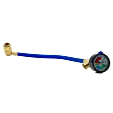 RED TEK 134a Installation Hose w/Gauge