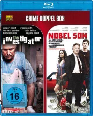 Crime Doppel Box:  The Investigator + Nobel Son  Blu-ray/NEU/OVP