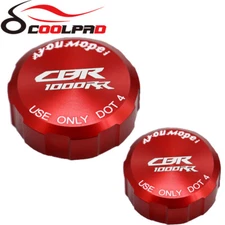 CBR 1000RR 04-20 Front Rear Brake Fluid Reservoir Cover Cap For HONDA CBR1000RR