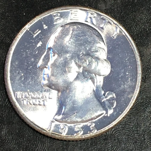 1953 Washington Quarter - Original Uncirculated - High Quality Scans #P573