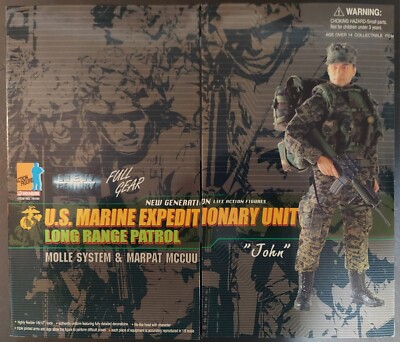 Dragon Models 12'' U.S. Marine Expedtionary Unit Long Range Patrol w Molle System