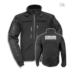 Tactical Softshell ispettore antincendio comunale funzione guida giacca vigili del fuoco #32137