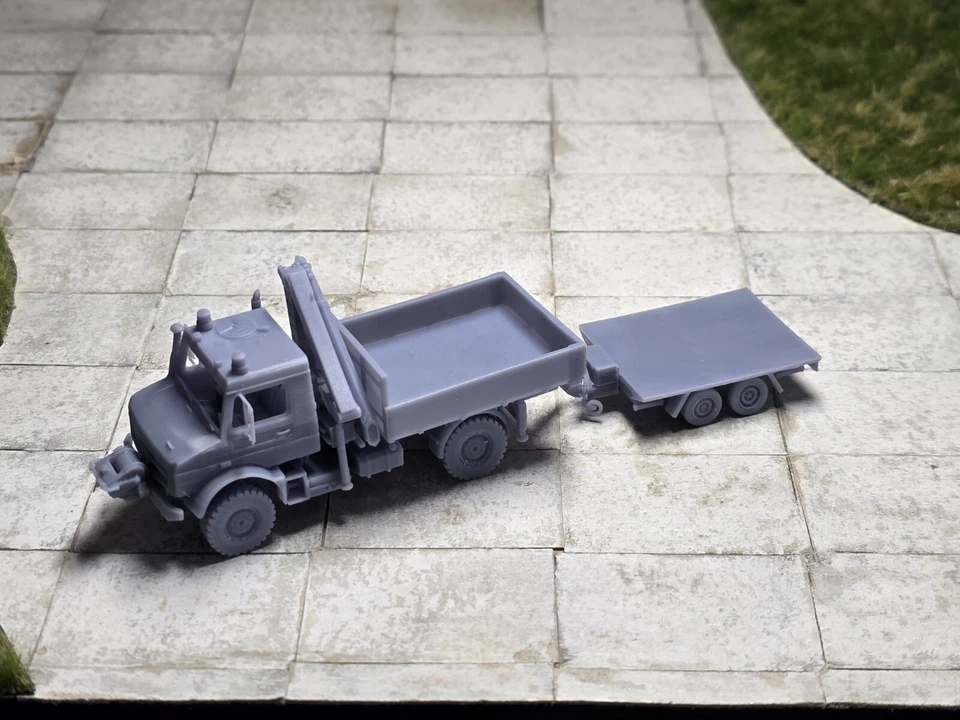 Unimog U5023 GW-L KatS Katastrophenschutz 1:87 H0 SET - Bild 3 von 4